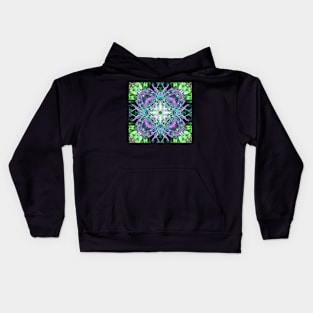 Electro leaves Kids Hoodie